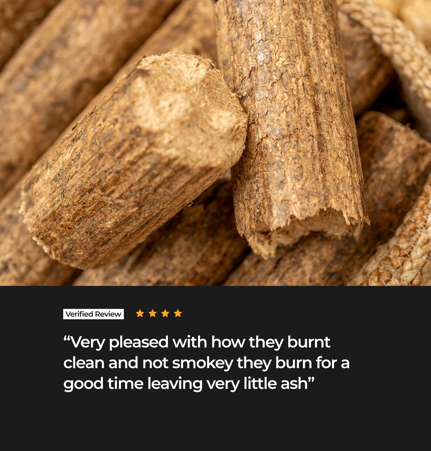 Eco Fire Logs - 5 Pack - Image 6