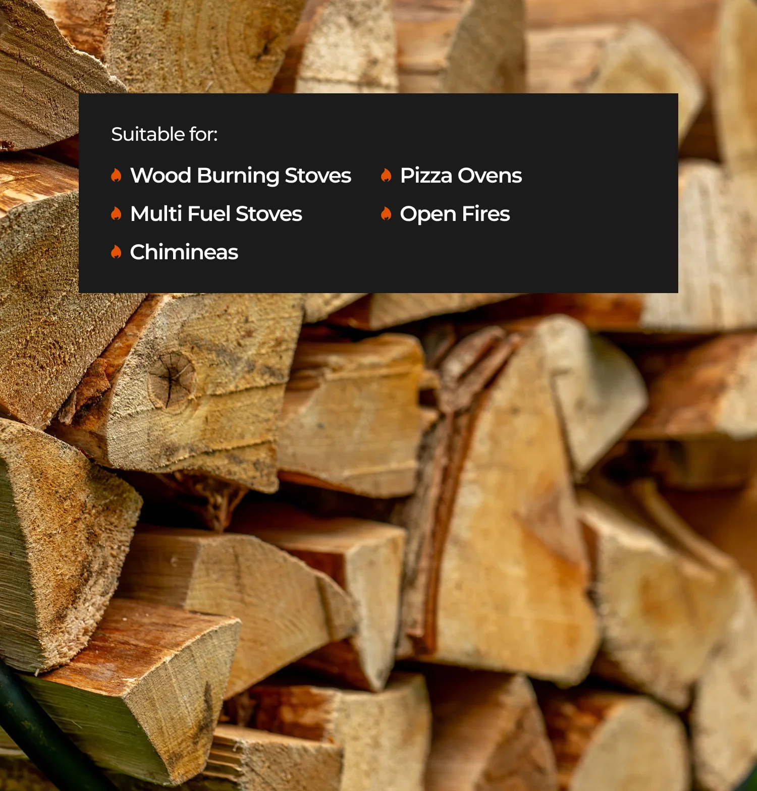 Homefire Kiln Dried Hardwood Logs - Bulk Bag (0.8m3) - Image 3