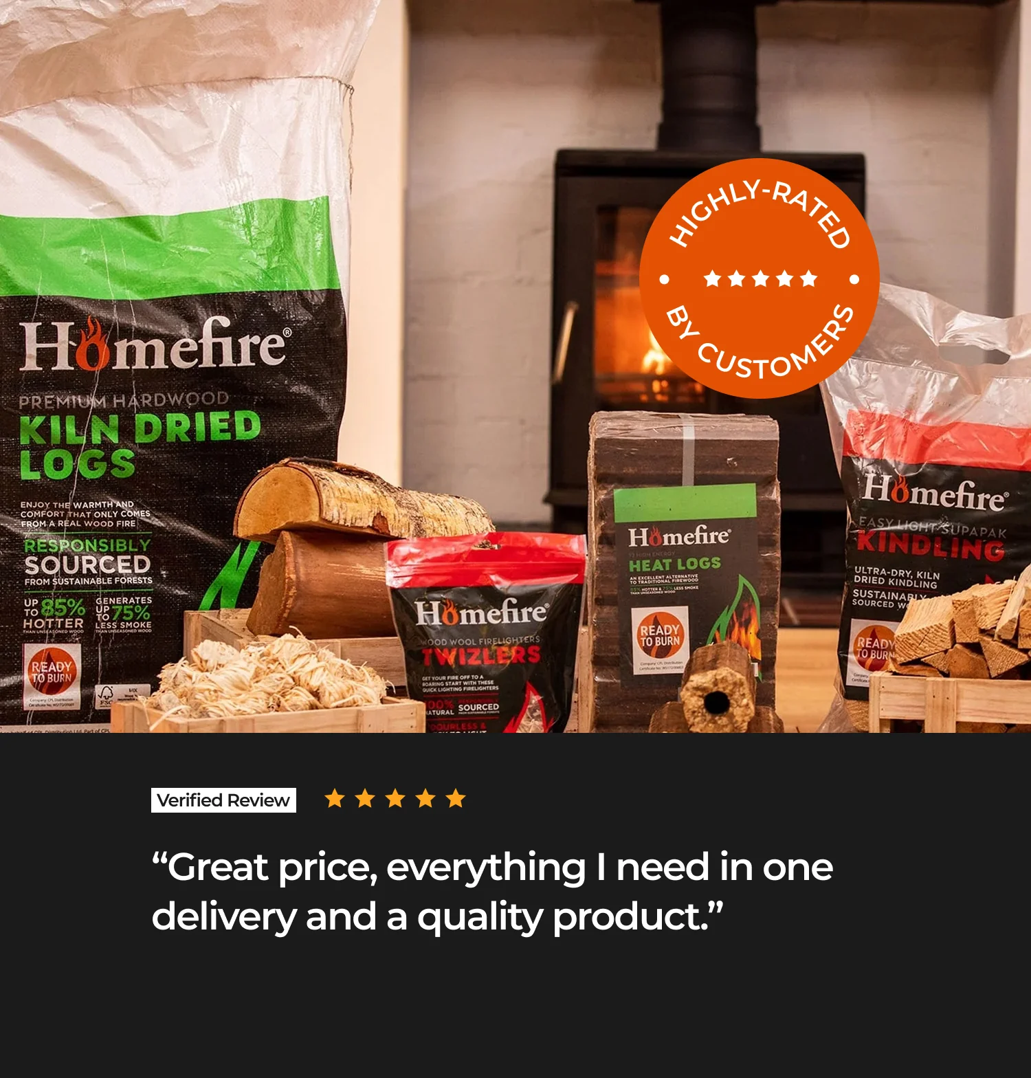 Spring Log Burner Starter Kit - Image 5