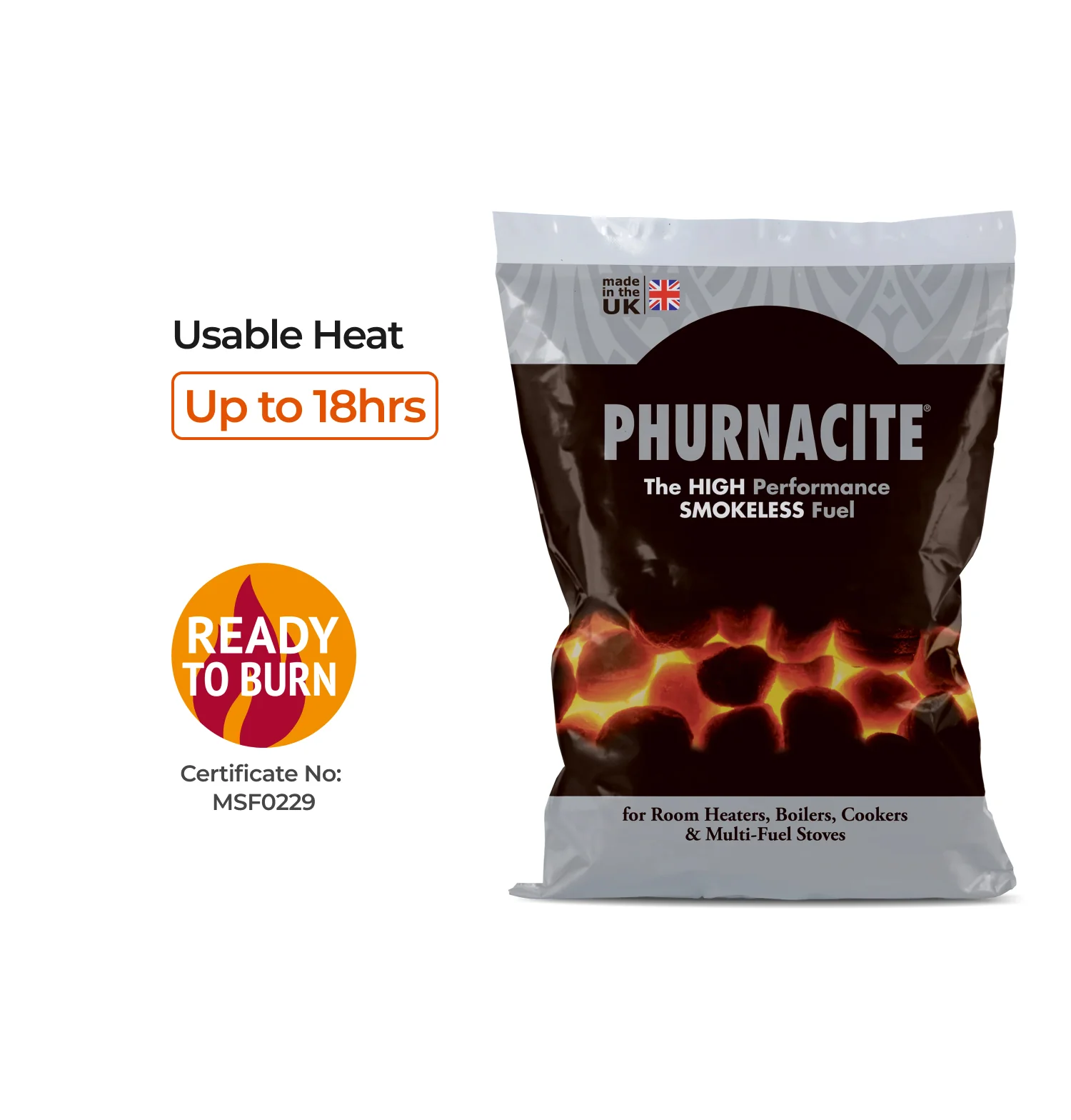 Phurnacite Smokeless Coal - 25kg - Image 5