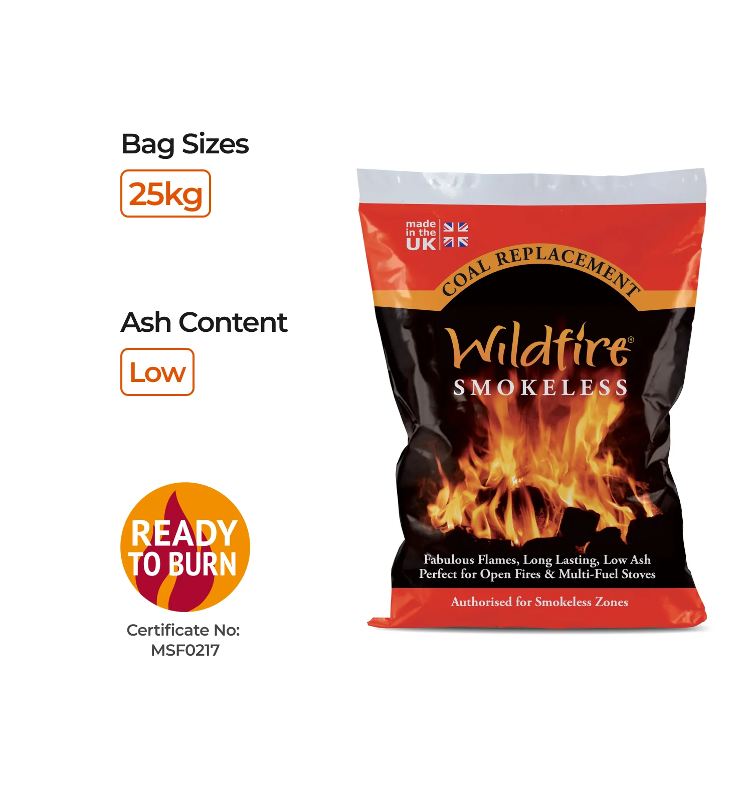 Wildfire Smokeless - 25kg - Image 5